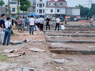 Chính chủ bán 83m lô góc đất đấu giá 66tr/1m giá chênh nhẹ đối diện trường học kim chung đahn
