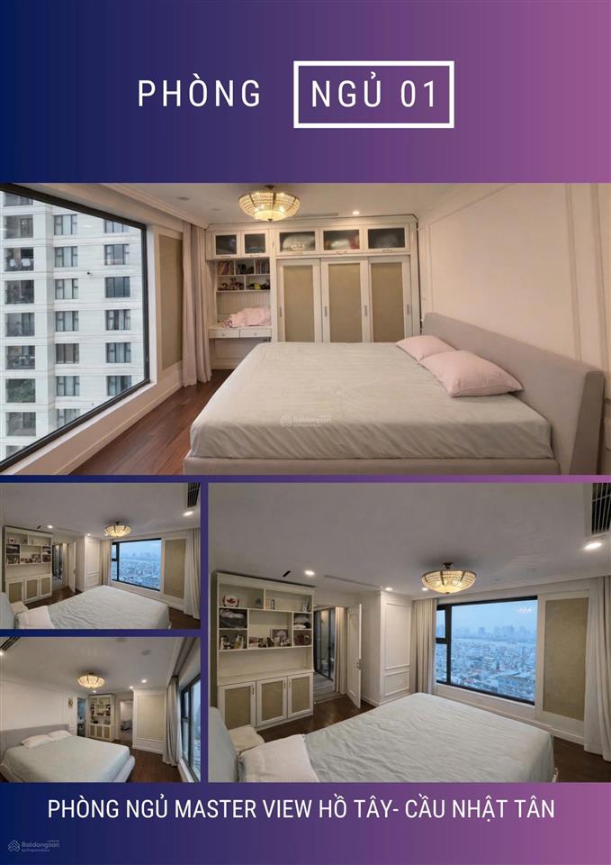 Bán căn soleil 3 ngủ tầng cao  view hồ tây  xem pháo hoa  full đồ  20 tỷ bao phí