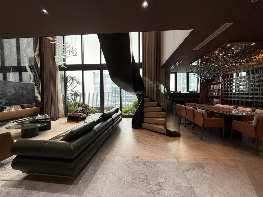 Bán căn duplex han jardin 252m2 tầng cao  view thành phố  full đồ đẹp  giá 60 tỷ bao phí
