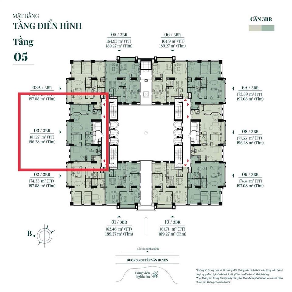 Bán căn 3 ngủ 177,5m2 view thoáng giá siêu rẻ  tặng 5 năm phí dịch vụ  27 tỷ