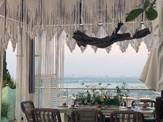 Bán căn góc 3 ngủ view hồ tây  149m2  35,9 tỷ  tặng 8 phí dịch vụ  có 1 slot đậu xe định danh