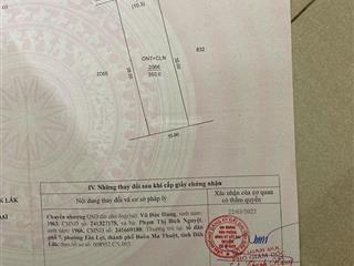 Bán gấp đất 350m2, giá siêu hời 2,4 tỷ tại hà huy tập, cư suê, cư m'gar, đắk lắk