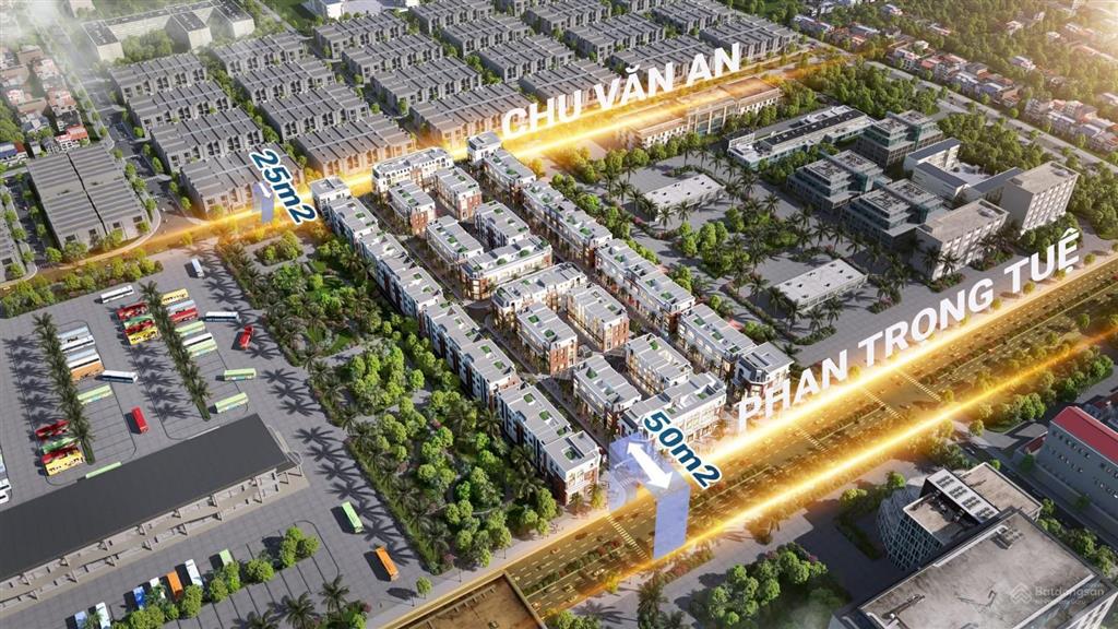 Bán suất ngoại giao liền kề palmy biztown mặt đường 70 phan trọng tuệ, giá tốt nhất thị trường