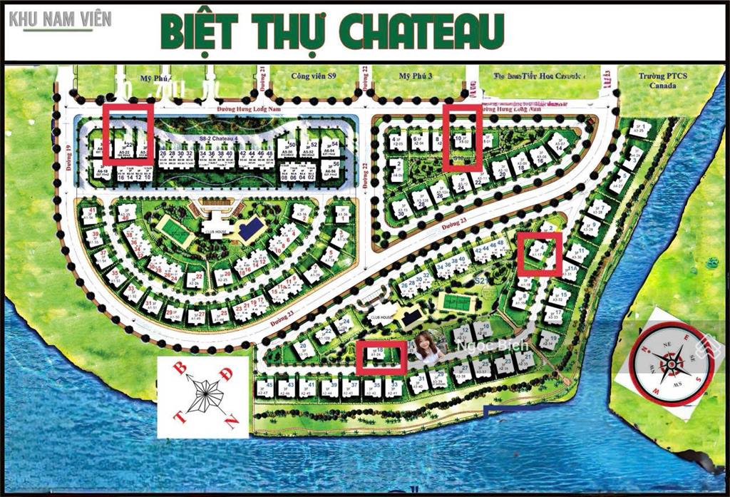Cần bán biệt thự chateau nổi bật phú mỹ hưng  giá tốt trong thị trường 209 tỷ