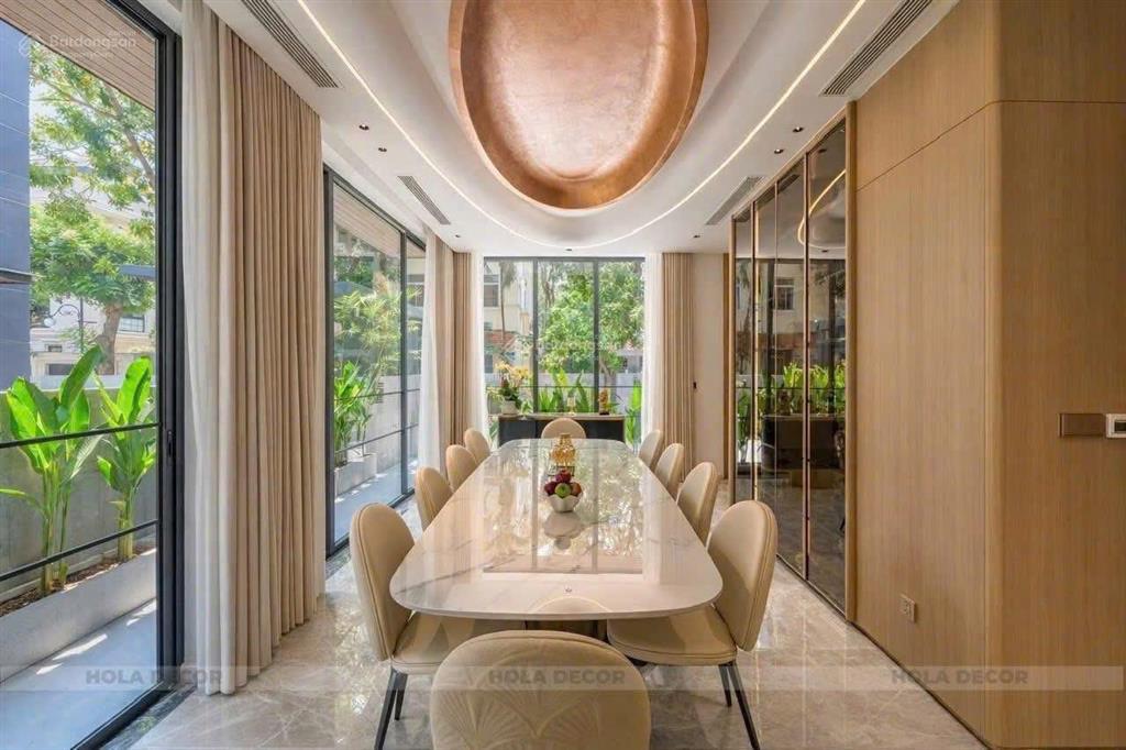 Cho thuê biệt thự phú mỹ hưng khu mỹ giang 1a, nhà mới decor chưa ở, dt 200m2, 4pn, 5wc