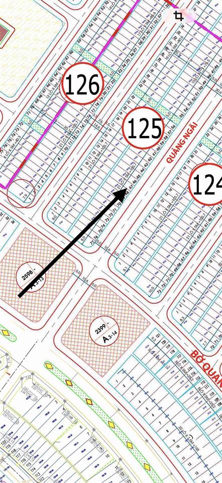 Bán đất nền dự án 107,5m2, 6,5 tỷ, hòa quý, ngũ hành sơn, đà nẵng. đường minh mạng