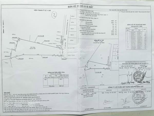 Bán đất lê văn khương, p. hiệp thành, q12 dt 232m2 giá 13y500