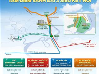 Bán ch studio gh5 06.08  glory heigh vinhome grand park dt 30,3m2 giá 2,37tỷ