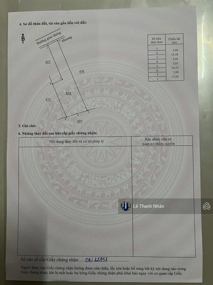 Hàng hót làm nhà vườn, biệt thự, xây trọ vip nhất an phước 10x 35m (80m2 thổ cư sẵn)