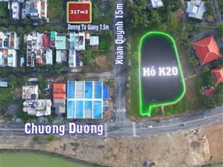 Bán đất góc biệt thự vị trí đẹp trục dương tử giang  đa phước 8, ngay khu nam việt á, đà nẵng