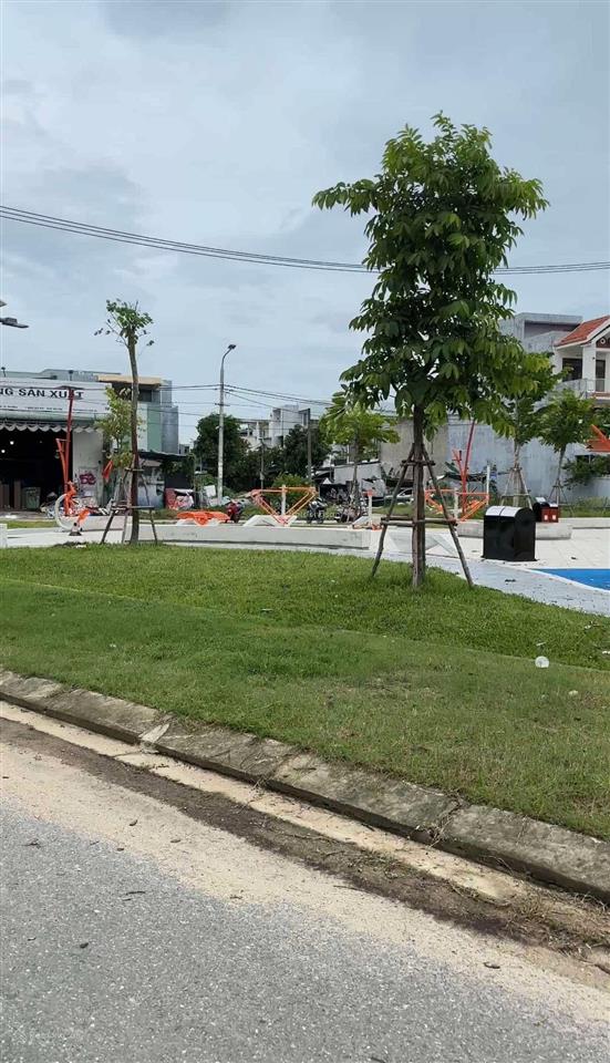 Bán đất đẹp đối diện công viên  hoà an 24