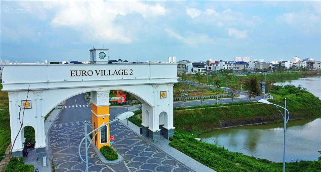 Sở hữu đất biệt thự mặt tiền giáng hương 6, euro village 2 khu villa đẳng cấp ven sông hàn