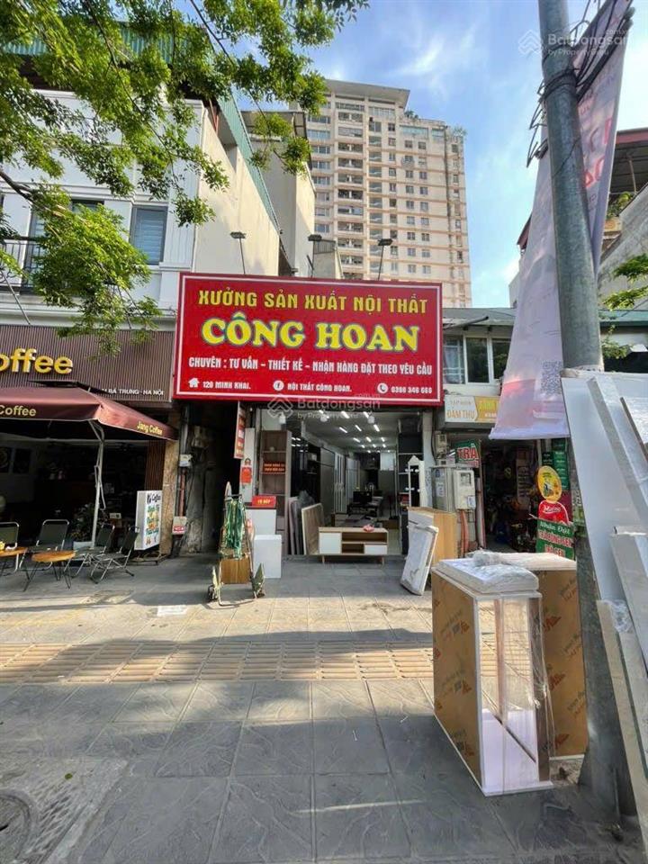 Bán nhà 120 minh khai, hai bà trưng, 153m2 x 2t, mặt tiền 3.7m, vỉa hè, kinh doanh, giá 80 tỷ