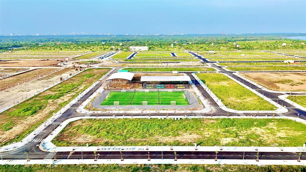 Đất nền sổ đỏ hiệp phước premia, giáp ranh nhà bè và liền kề vin home cần giuộc, giai đoạn đầu