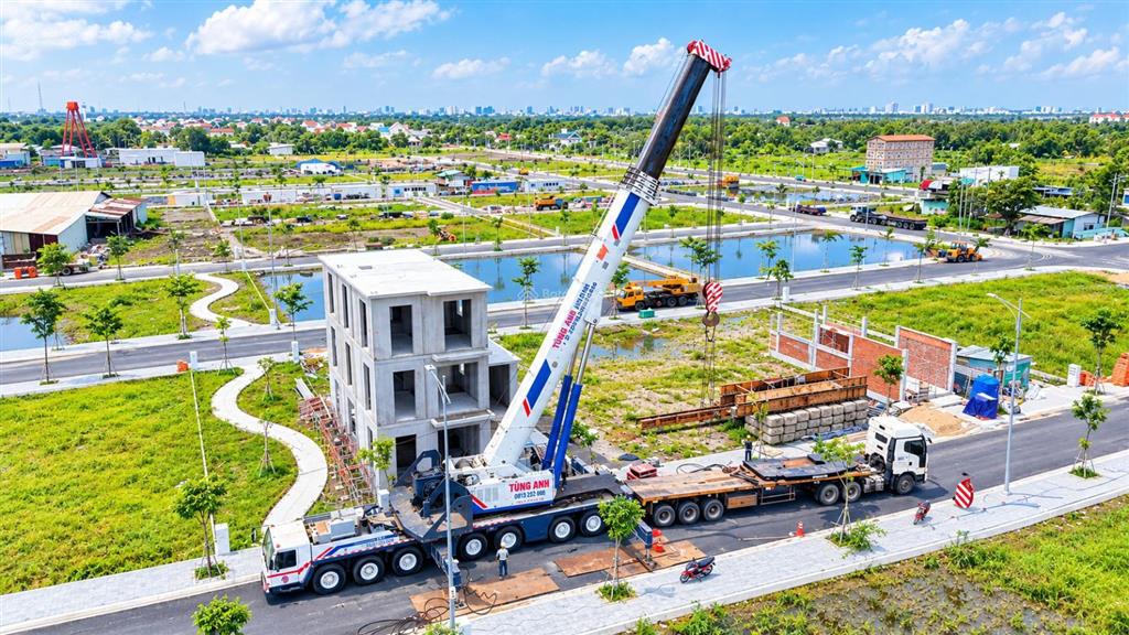 Bán đất nền sổ đỏ xây dựng tự do 1 trệt 1 lầu, dự án an phước riverside 2.150 tỷ, xây dựng ngay
