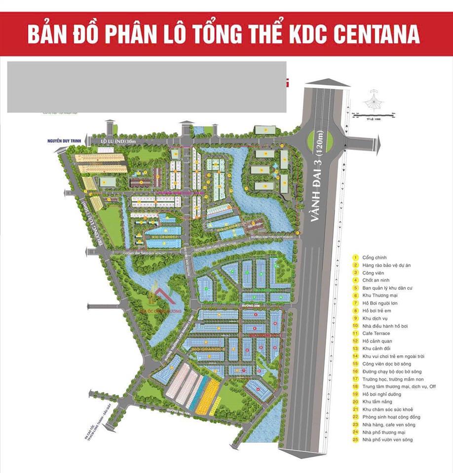 Cần bán lô đất đẹp khu dự án centana trường lưu quận 9, dt 96,5m2 giá chỉ 8.5 tỷ có thương lượng