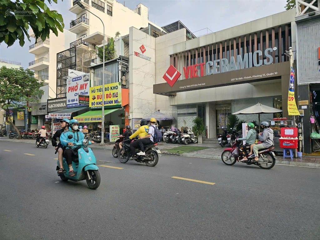 Cho thuê nhà 2mt tô hiến thành, dt 12m x 40m, 1 trệt, 1 lầu, quận 10