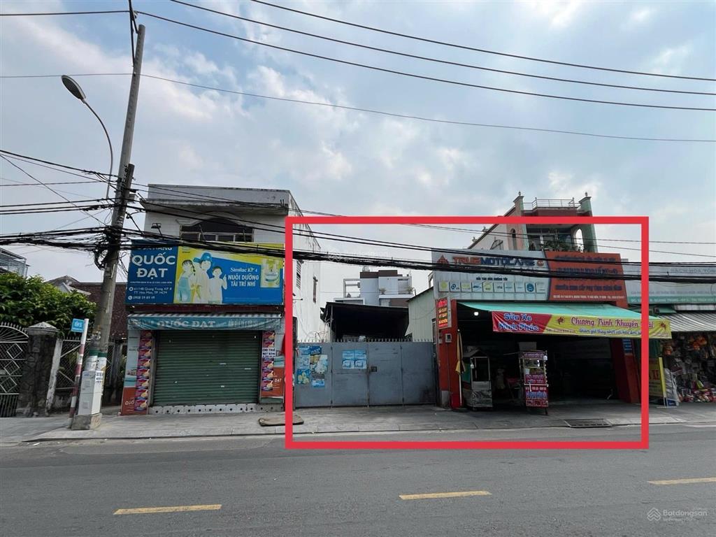 Cho thuê nhà mt quang trung, dt 10m x 15m, hóc môn