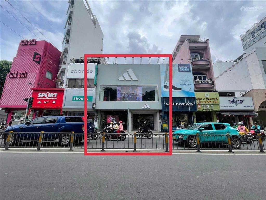 Cho thuê nhà mt hai bà trưng, dt 10m x 15m, 1 trệt, 2 lầu, quận 3