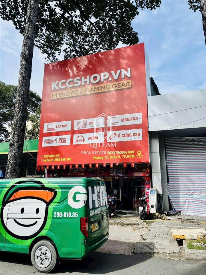 Cho thuê mt nguyễn chí thanh, dt 8m x 17m, 1 trệt, 1 lầu, quận 5