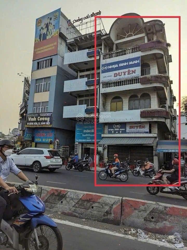 Cho thuê nhà góc 2mt xô viết nghệ tĩnh, dt 6m x 9m, 1 trệt, 3 lầu, bình thạnh