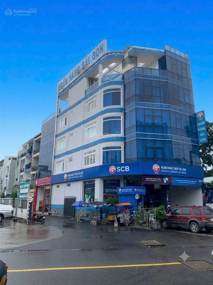 Cho thuê nhà góc 2mt kha vạn cân, dt 10m x 20m, 1 hầm, 4 lầu, thủ đức