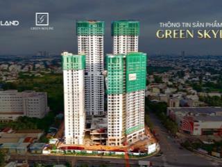 Đã cất nóc  quỹ căn ngoại giao vị trí đẹp nhất dự án green skyline dĩ an (tbs land)
