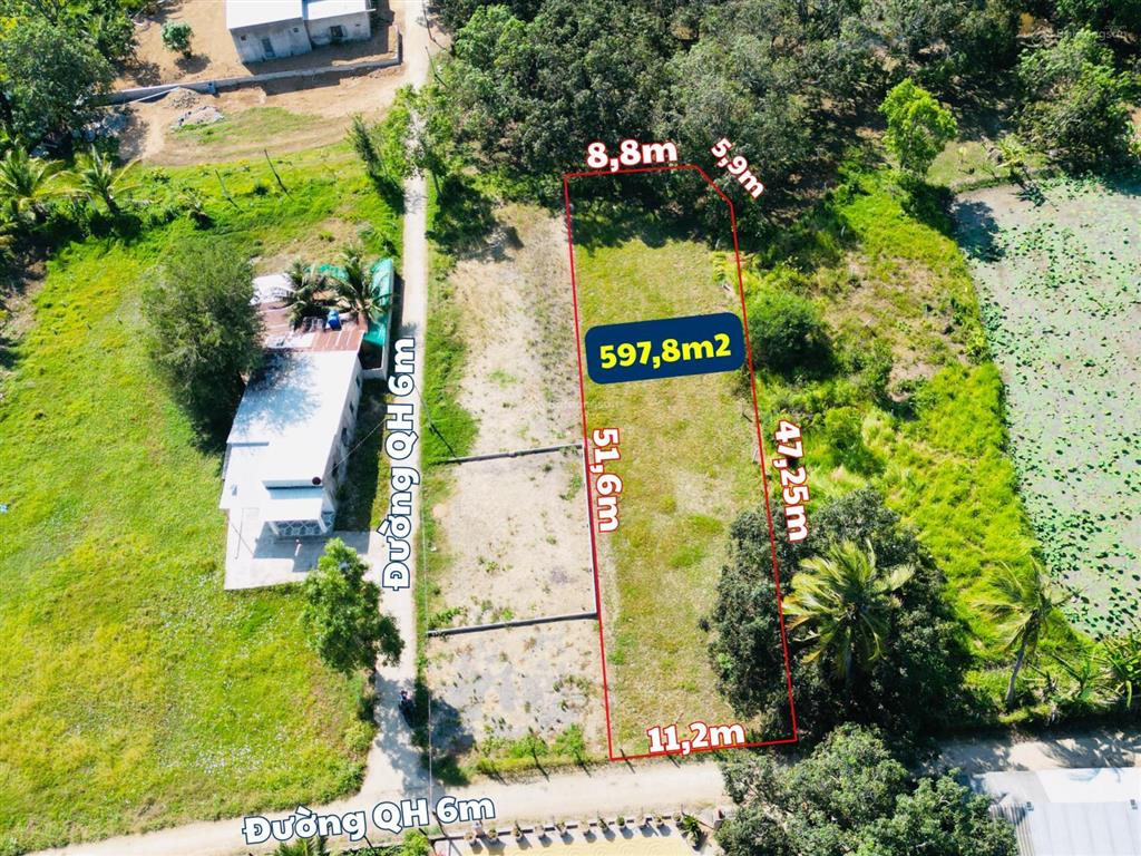 Sở hữu 597,8m2 tại hoà an, ba ngòi chỉ với 1,1 tỷ