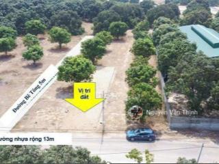 Bán đất tđc cam hải tây đối diện trường trung cấp nghề cam lâm 183m2 2,1tỷ đường 13m