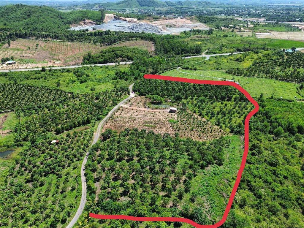 Đất diên thọ cách ql 27c 200m diện tích 21000m2 bám đường 200m chỉ 360k/m2 7tỷ560tr