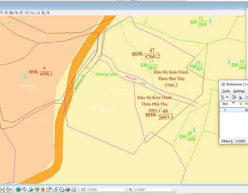 Đất diên thọ cách ql 27c 200m diện tích 21000m2 bám đường 200m chỉ 360k/m2 7tỷ560tr
