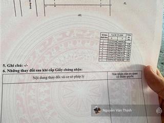 Bán đất mặt tiền đường hòn thơm phường tây nha trang 100m2 2tỷ150tr giá tốt