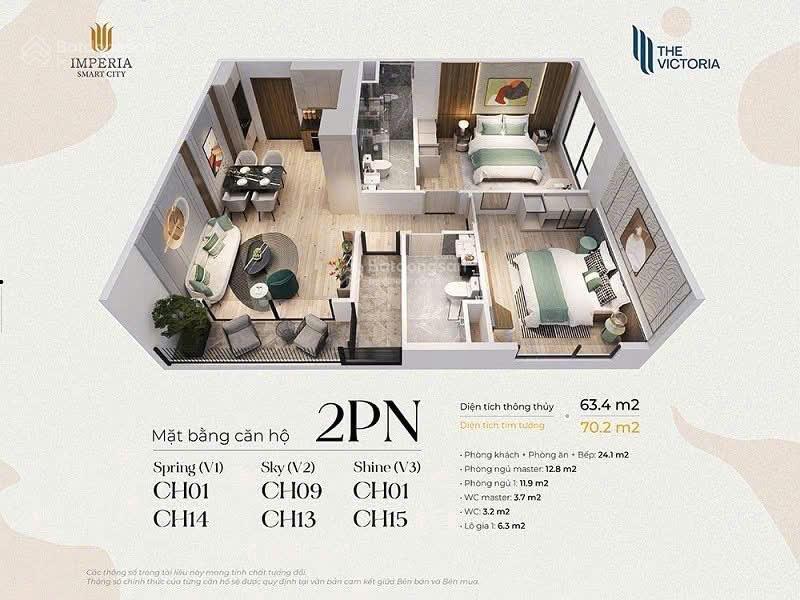 Chính chủ do không có nhu cầu sử dụng bán 2n2vs góc victoria vinhomes giá chỉ 4,93 tỷ