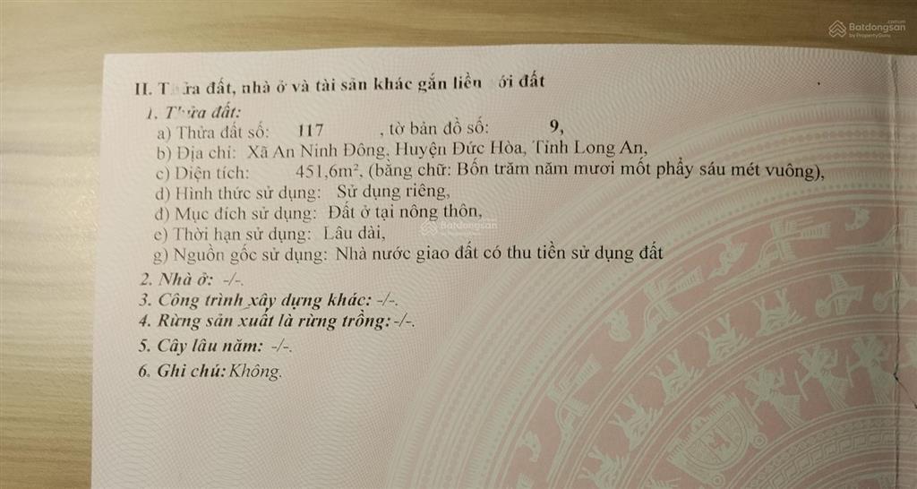 Đất full thổ cư  an ninh đông