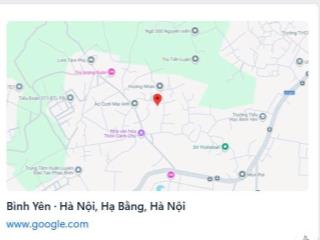 Duy nhất em bán đất tại xã bình yên, thạch thất, hà nội, 3 tỷ, 90.6m2