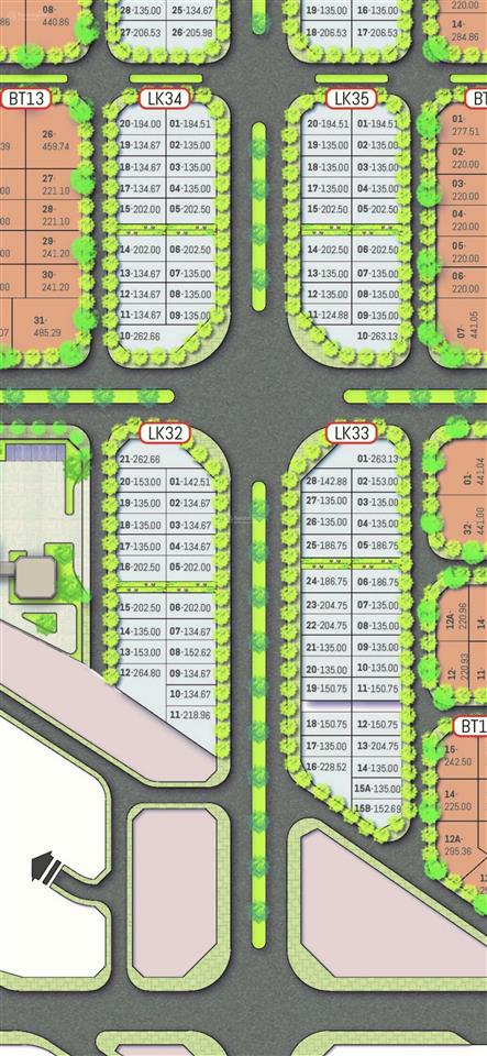 Chính chủ bán liền kề phân khu thịnh vượng diện tích 135m2 mặt tiền 7,5m xây 5 tầng mặt đường 30m