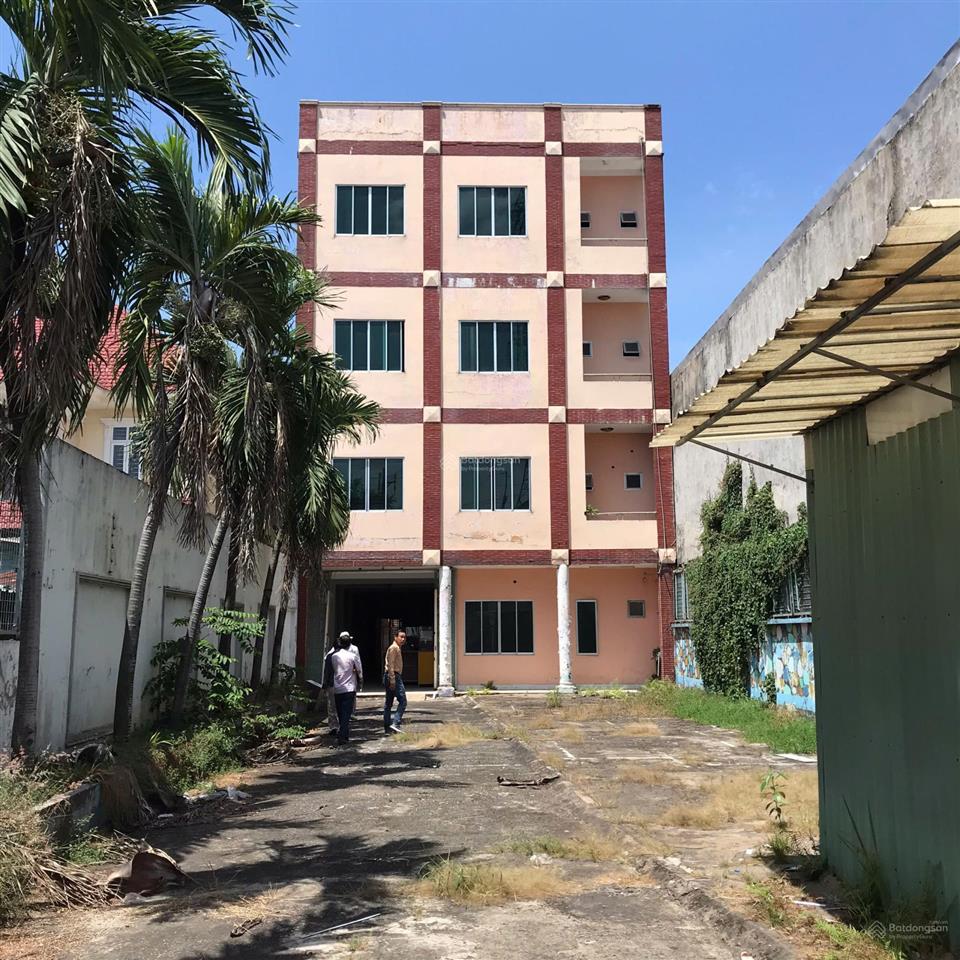 Bán toà nhà 4 lầu mặt tiền đường 22 tháng 12, phường an phú, thuận an, bình dương, ngang 10x71.25m