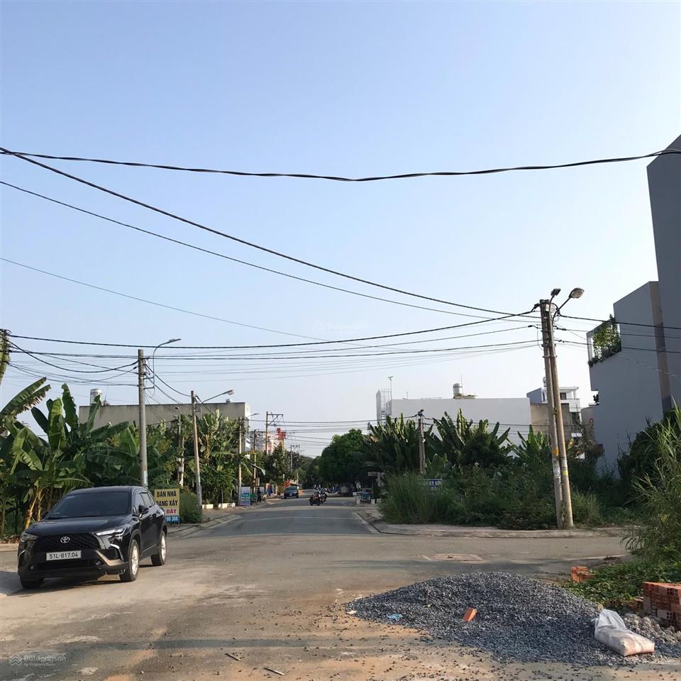 Bán nền đất dự án khu dân cư long thuận, đường 284, ngang 4m góc 2 mặt tiền, phường long phước (cũ)