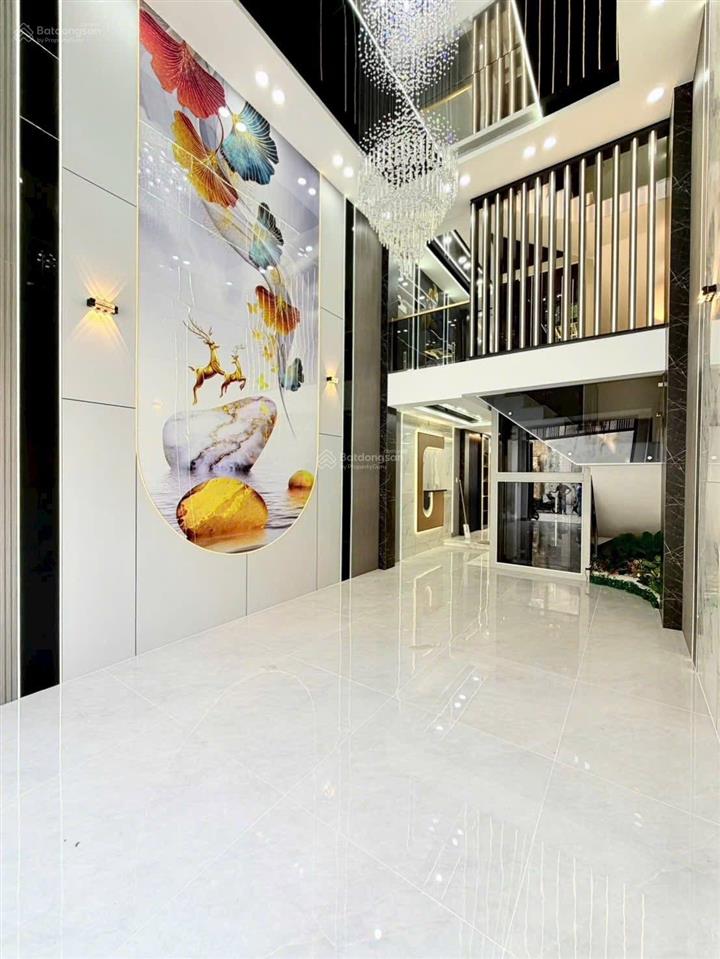 Nhà phố mới hoàn thiện có thang máy full nội thất p. thới an, bán gấp