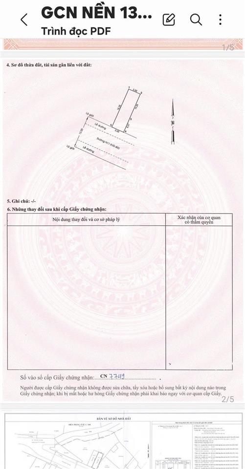 Lô đất dự án đẹp full thổ xây tự do 81,5m2 xã thới tam thôn hóc môn cần bán