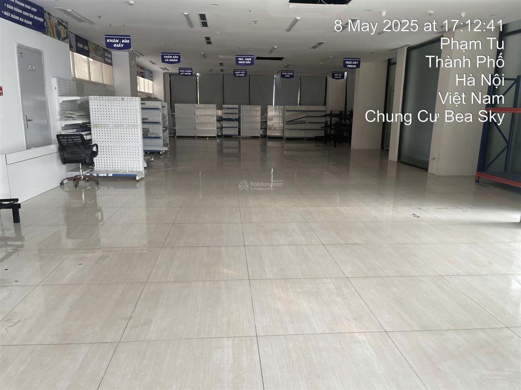 Cđt  lô cuối bán sàn tm tầng 1 309m2  ck cao, đầu tư giá tốt, đang cho thuê dòng tiền tốt