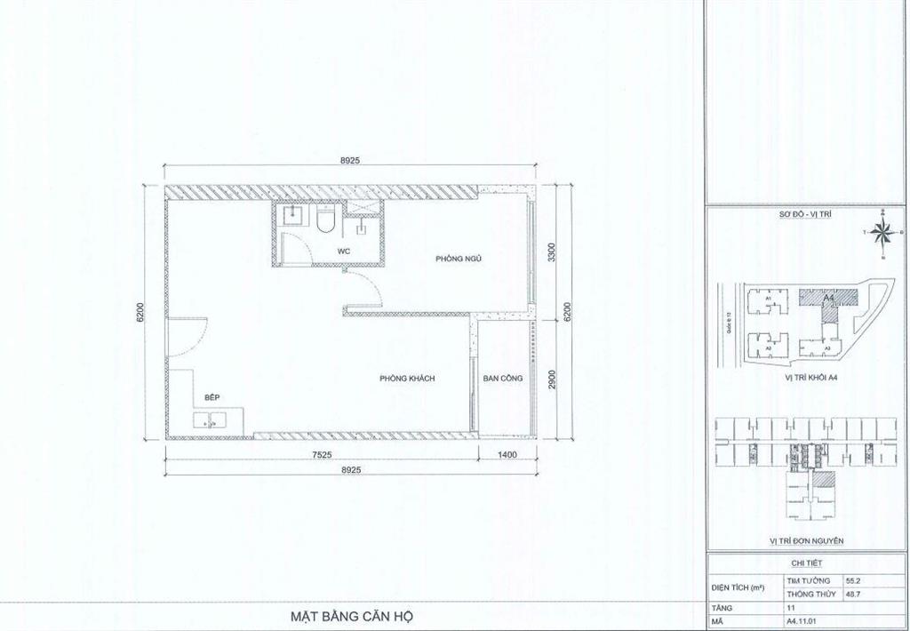 Chính chủ bán gấp căn hộ đẹp tại la pura, 2,65 tỷ, 48,7m2, 1pn + 1wc nội khu