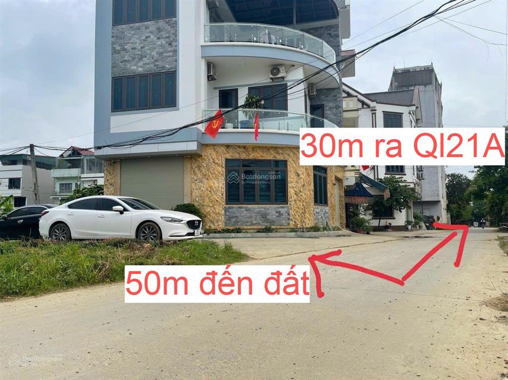 Bán lô đất 72m2 tại xã xuân mai, hà nội, gần quốc lộ 21a, khu dân cư đông đúc