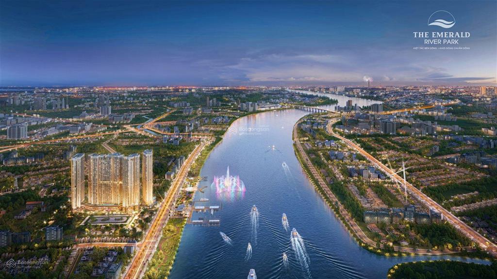 Bán căn hộ the emerald river park mặt tiền sông sài gòn  lái thiêu