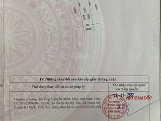 Chính chủ cần bán gấp đất sổ riêng long hậu giáp nhà bèq7