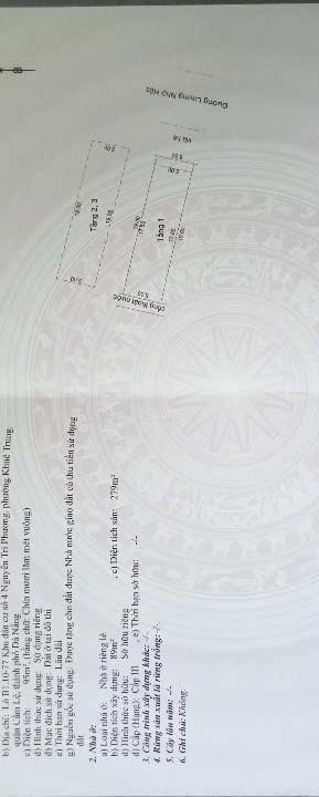Bán nhà 3 tầng đường lương nhữ hộc, khuê trung, đà nẵng đối diện cổng trường đại học ngoại ngữ