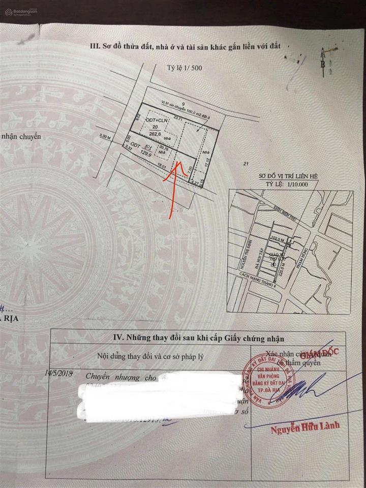 Bán rẻ nhà 1 trệt 1 lầu, trung tâm tp. bà rịa (tphcm mới)