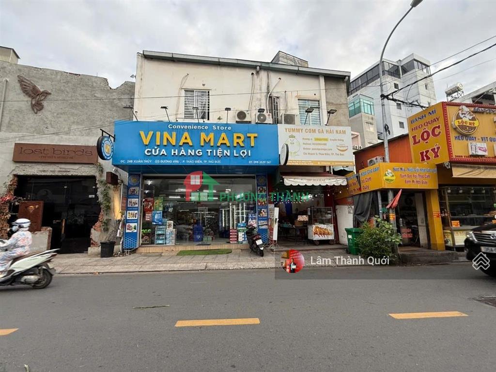 Bán nhà mt 24b xuân thuỷ, 11x30, 329m2, 2mt trước sau, nhà cấp 4, 129 tỷ