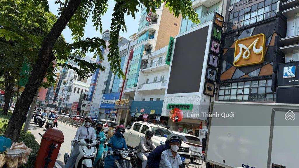 Bán nhà mt hai bà trưng, 7.1x27, nở hậu 14m, 280m2, 1 hầm, 7 tầng, 224 tỷ