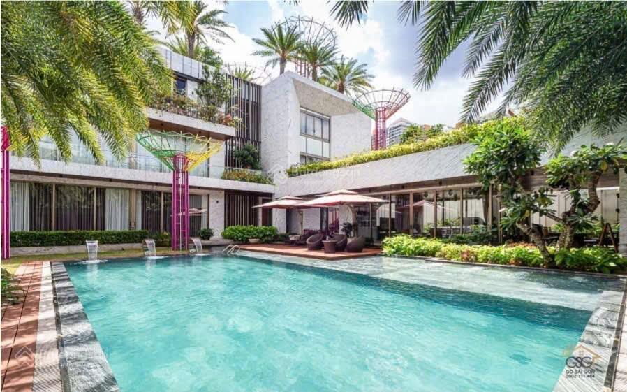 Bán biệt thự 2mt thân văn nhiếp, đối diện sông, 30x37, 1100m2, 1 hầm, 3 tầng, 385 tỷ